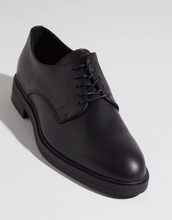 Selected Homme Slhblake Leather Derby Shoe Noos O Pensko Black