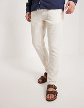 Solid SDTaiz PA Linen Pants Slacks Off White