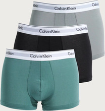 Calvin Klein Underwear Trunk 3PK Underbukser SAGEBUSH GREEN, BLACK, GRIFFIN