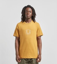 Fred Perry Branded T-skjorta, gul