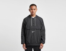 Nike Swoosh Woven Half Zip Jacket, svart
