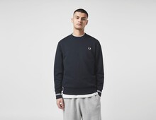 Fred Perry Twin Tipped Crew Sweatshirt, blå