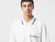 Fred Perry x Beams Twin Tip Short Sleeve Polo Shirt, vit