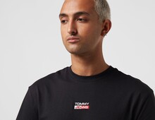 Tommy Jeans Organic Cotton Jersey Crew T-Shirt, svart