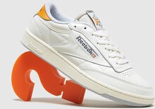 Reebok 'Classics by size?' Club C - size? Exclusive, WHT/ORG/WHT/ORG