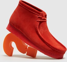 Clarks Originals Wallabee Boot, röd