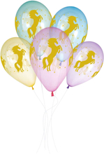 Latexballonger Golden Unicorn