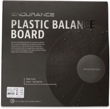 Round Balance Board Ø40Cm Accessories Sports Equipment Workout Equipment Home Workout Equipment Svart Endurance*Betinget Tilbud