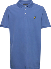 Classic Polo Shirt T-shirts Polo Shirts Short-sleeved Polo Shirts Blå Lyle & Scott Junior*Betinget Tilbud