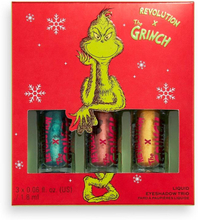Makeup Revolution x The Grinch Don't Give a Grinch Liquid Eyeshadow Set