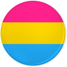 Pride Pansexuell flagga märke