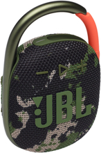 JBL CLIP 4 Trådløs Bluetooth Højtaler m. Karabinhage - Army