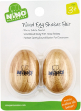 Ägg Wood shaker 2-pack