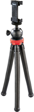 Bordsstativ Kamera, Smartphone & GoPro FlexPro 27 cm Röd