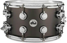 Drum Workshop Snare Drum Satin Black over Brass 14x8'', DRVD0814SVCBK