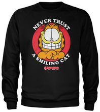 Garfield - Never Trust A Smiling Cat Sweatshirt, Sweatshirt