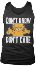 Garfield Don't Know - Don't Care Tank Top, Tank Top