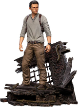 Uncharted Movie Deluxe Art Scale Statue 1/10 Nathan Drake 22 cm