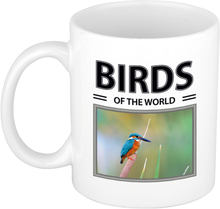 Foto mok Ijsvogel beker - birds of the world cadeau Ijsvogels liefhebber