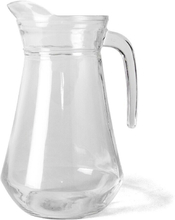 Glazen water karaf/waterkan 1.3 liter