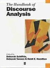 The Handbook of Discourse Analysis