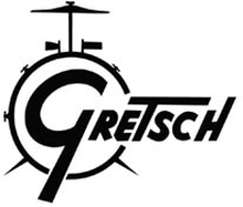 Bastrumloggor - tillverkare (Gretsch 15x13cm, Svart)