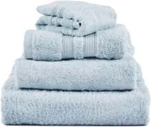 Fontana Towel Organic Home Textiles Bathroom Textiles Towels & Bath Towels Blå Mille Notti*Betinget Tilbud