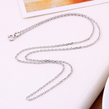 Romacci elegante 925 Sterlingsilber Kreuz Kette Halskette Schmuck heißen Fashion Accessoire Geschenk für Frauen Mädchen