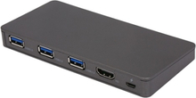 USB 3.1 Typ-C 4K 60Hz Adapter mit USB Docking USB C zu HD Konverter USB 3.0 Docking für HDTV Projektor