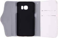 Einzigartige Reißverschluss PU Leder Brieftasche magnetischen Flip Cover Gehäuse Kartenhalter für Samsung Galaxy S6 Rand
