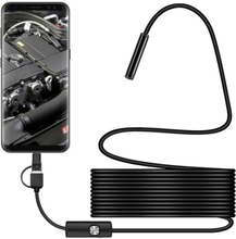 3 in 1 Wasserdichte USB Port Ohr und Nase Endoskop 7mm Visuelle Linse Mini Kamera Earpick Otoskop Endoskop Endoskop
