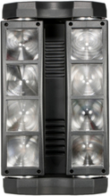 Lixada 80W RGBW Kopf bewegliches drehbares LED Spinnen-Strahln-Stadiums-Licht