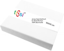 tiSsi ® stræklagen til Maxi Boxspring 50 x 90 cm hvid