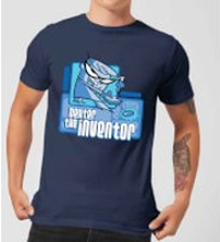 Dexters Lab The Inventor Men's T-Shirt - Navy - S