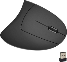 HXSJ Drahtlose Maus Vertikale Mäuse Ergonomische Wiederaufladbare 3 DPI optional Einstellbare 2400 DPI Maus mit USB-Ladekabel für Mac Laptop PC Computer