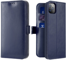 Dux Ducis Kado Bookcase Wallet Case For iPhone 11 Pro Max Blue