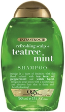 OGX Teatree Mint Extra Strength Shampoo 385 ml