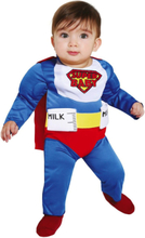 Bottle-Man - Superhelt Kostyme til Baby - Strl 12-18 MND