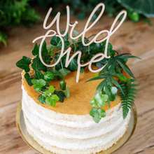 Cake topper i trä Wild One - PartyDeco