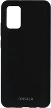 ONSALA Mobilcover Silicone Black Samsung A02s