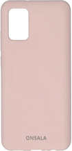 ONSALA Mobilcover Silicone Sand Pink Samsung A02s