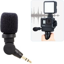 SARAMONIC SR-XM1 3,5 mm trådløs omnidirektionel mikrofon videomikrofon til DSLR videokameraer - sort