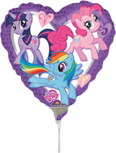 Folieballong Mini My Little Pony Hjärta
