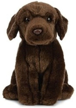 Pluche bruine Labrador hond/honden knuffel 25 cm speelgoed