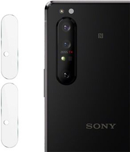 IMAK 2 STK til Sony Xperia 1 II modstandsdygtige HD hærdet glas kamera linse beskyttelsesfilm