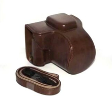 PU læder kamera beskyttende taske til Fujifilm X-T100