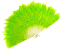 Fluffig Solfjäder - Ljusgrön