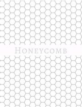 Honeycomb: Hex paper (or honeycomb paper), This large hexagons measure .5' per side.100 pages, 8.5 x 11.GET YOUR GAME ON: -)