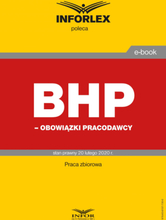 BHP – obowiązki pracodawców