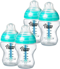 Tommee Tippee Babyflaske Advanced Anti-Colic, Super Soft Teat, 260 ml, sæt med 4